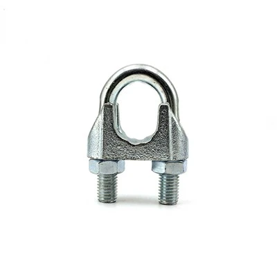 Bs 462 Clips de cordas de fio maleável galvanizado a quente