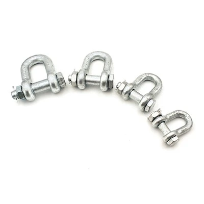 Galvanizado EUA tipo parafuso tipo cadeia D Shackle G2150